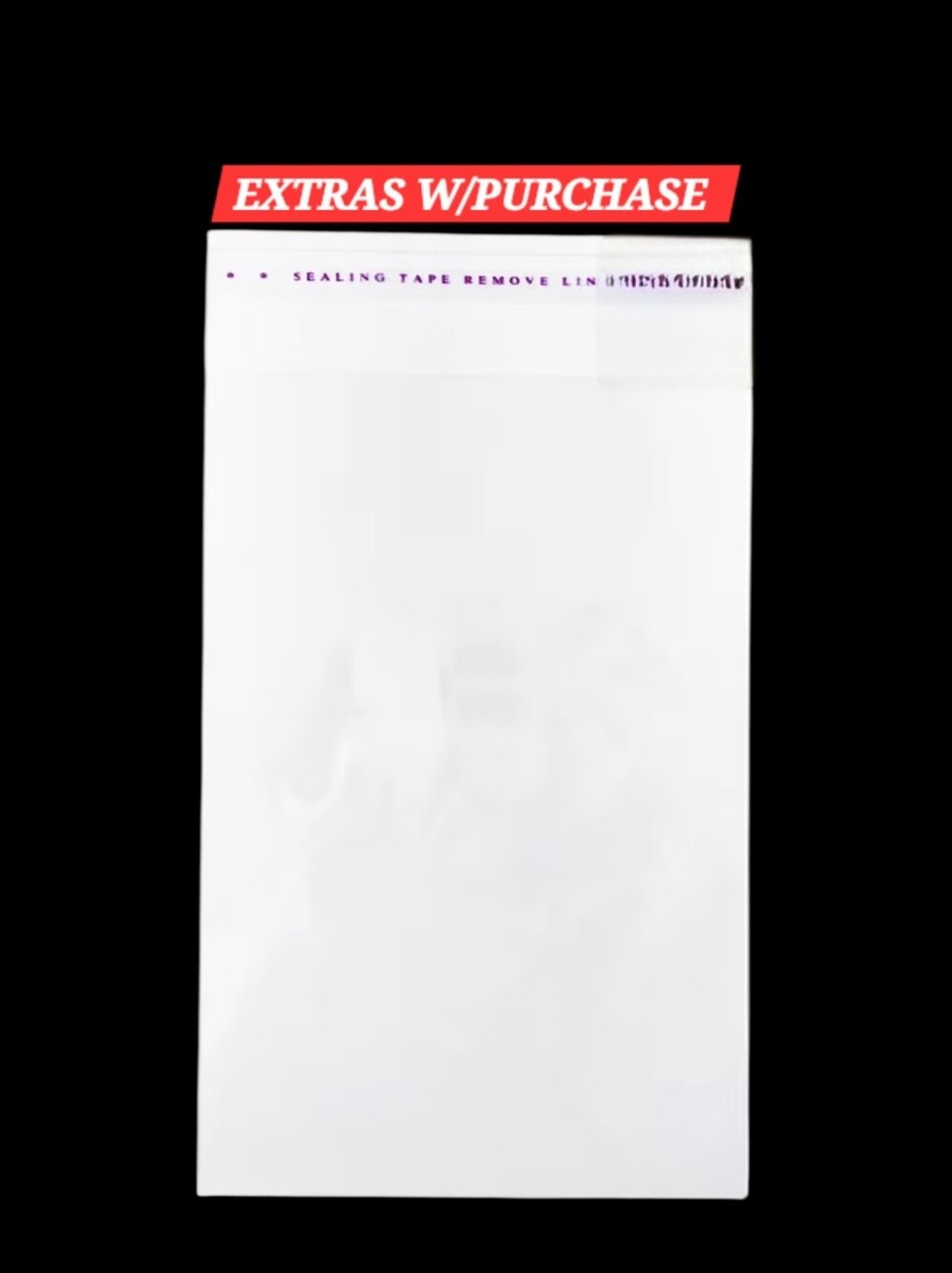 15ct. 6.5x12 Cellophane Clear Bag       ✨️PRICE FIRM✨️